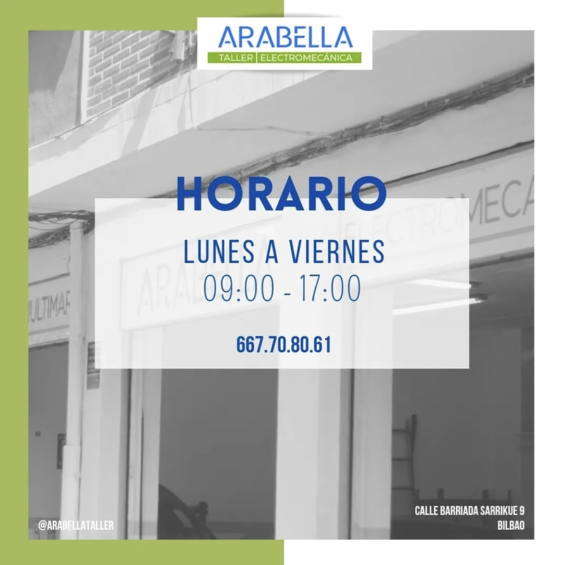 ARABELLA -TALLER / ELECTROMECÁNICA 8