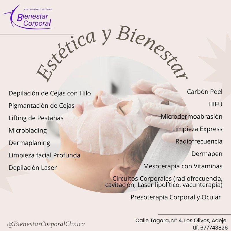 Cl&iacute;nica Bienestar Corporal Adeje 5