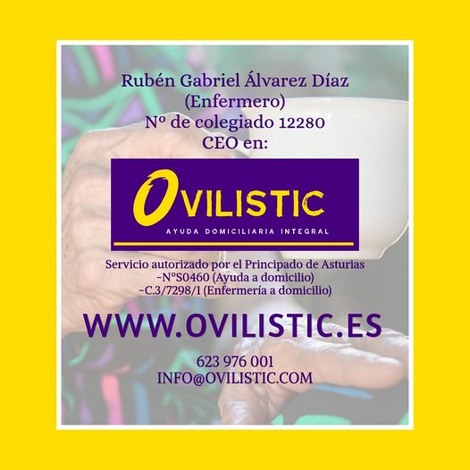 Ovilistic. Servicio de cuidados ASISTENCIA SOCIAL: SERVICIOS PROFESIONALES PRIVADOS