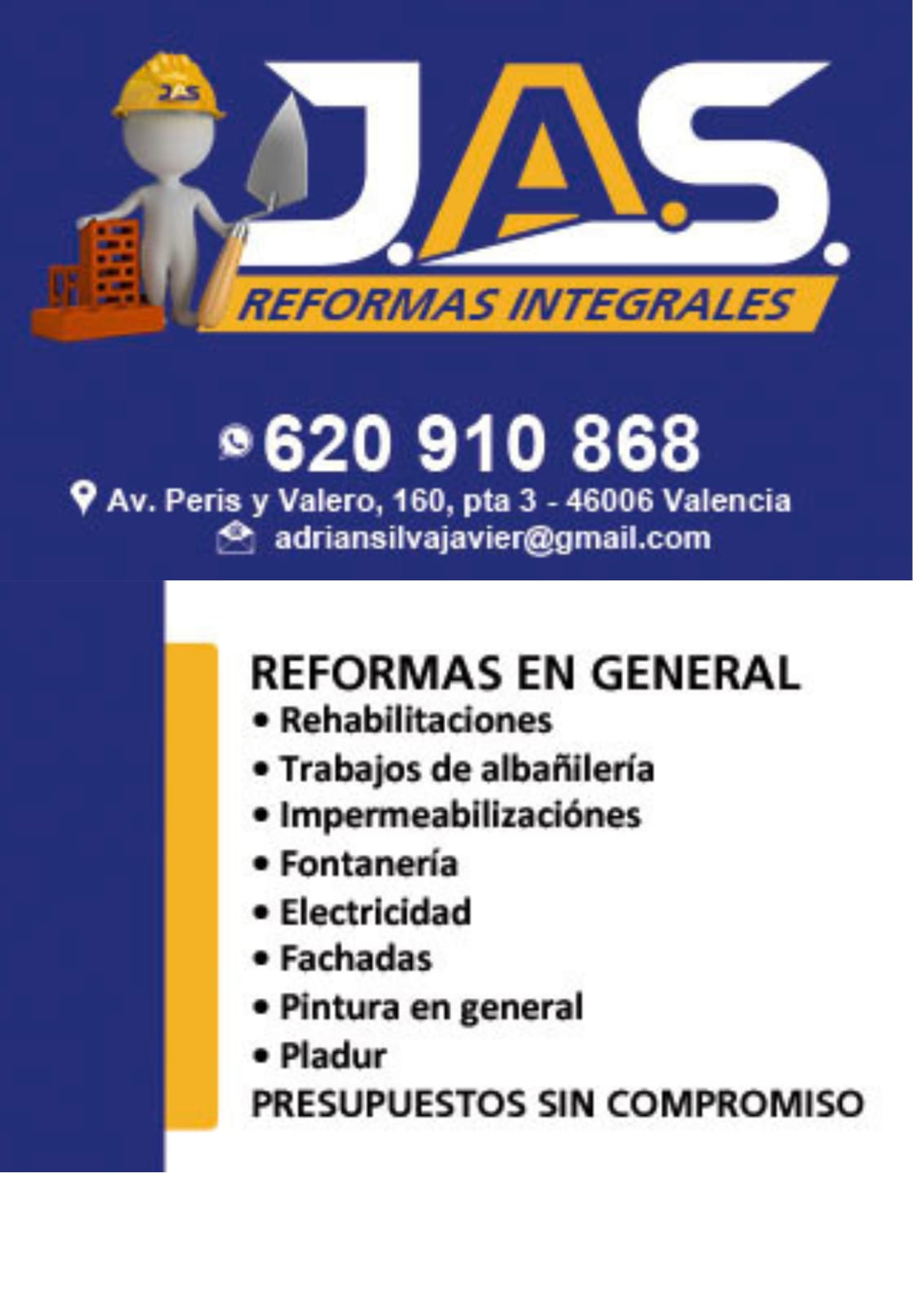 JAS Reformas Integrales