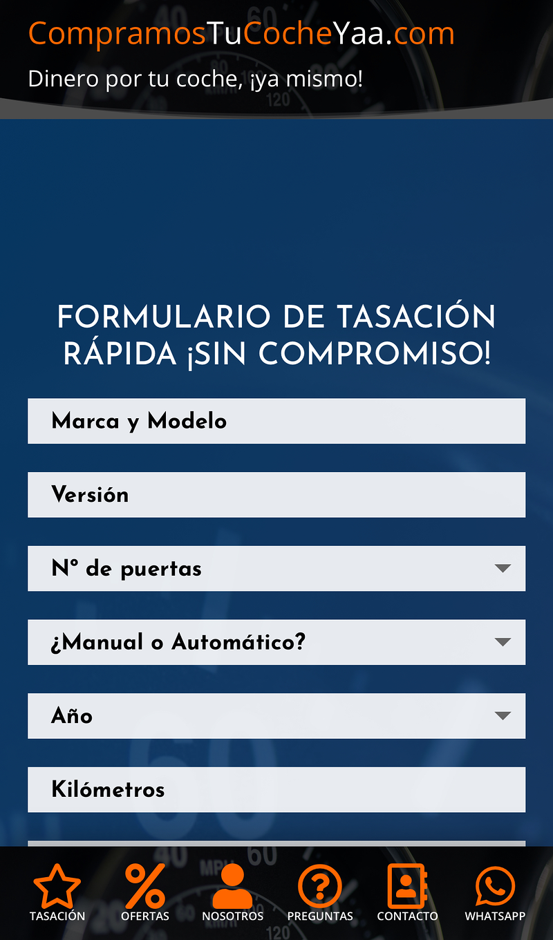 Compramos Tu Coche Yaa AUTOMOVILES: CONCESIONARIOS