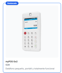 Imagen de pagoPOS Madrid - myPOS datáfonos