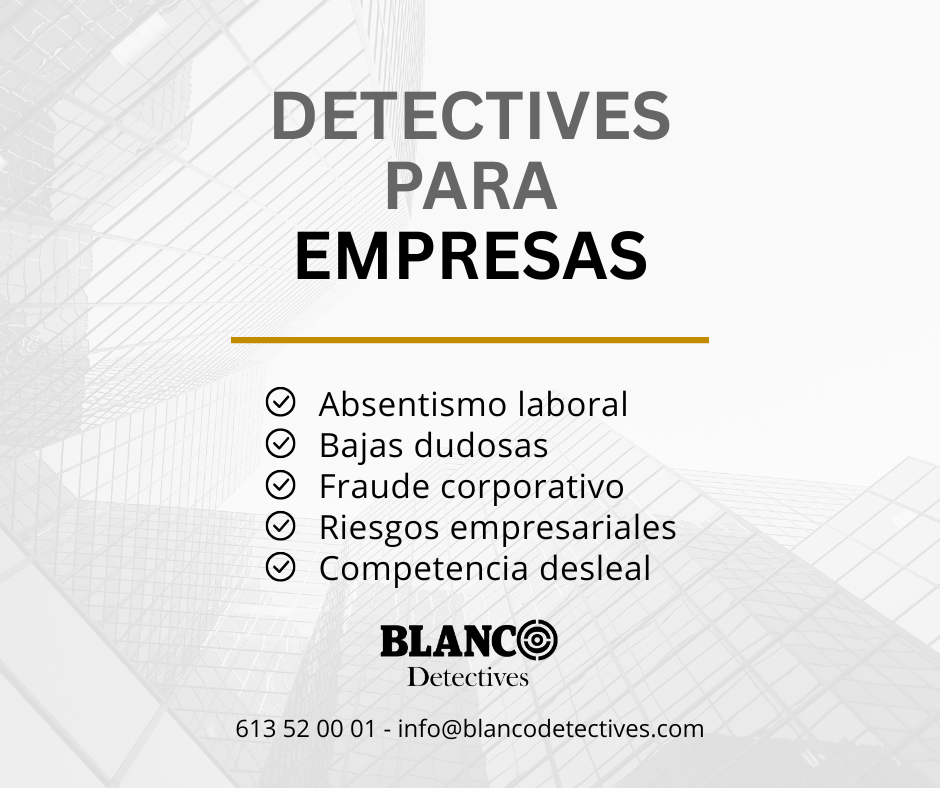 BLANCO Detectives en Madrid 5