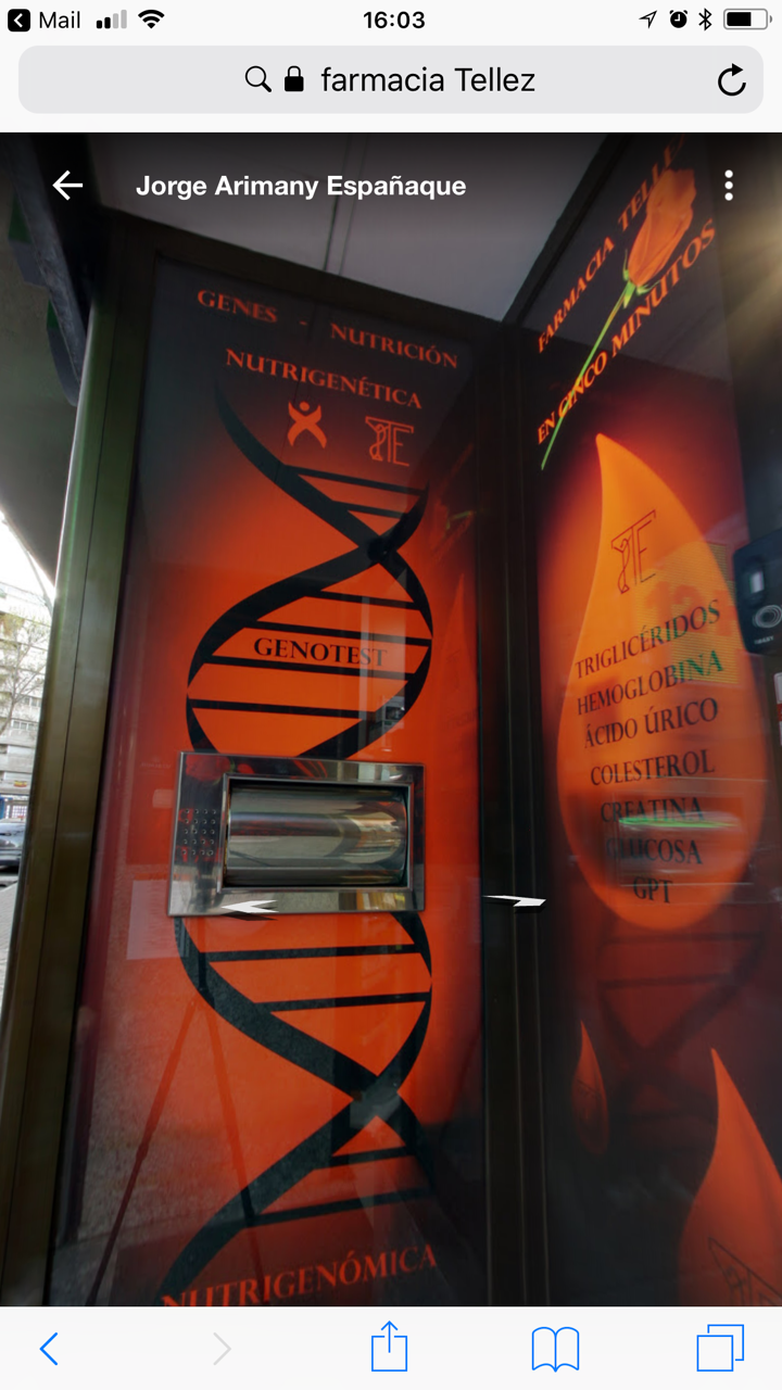 Farmacia T&eacute;llez Madrid