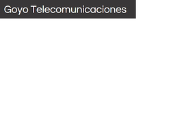 Goyo Telecomunicaciones ANTENAS Goyo Telecomunicaciones ANTENAS