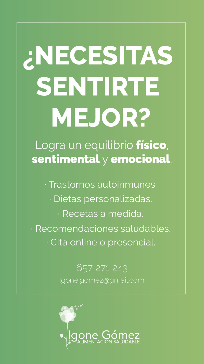 Igone Gomez Alimentaci&oacute;n Saludable Y Holistica 4