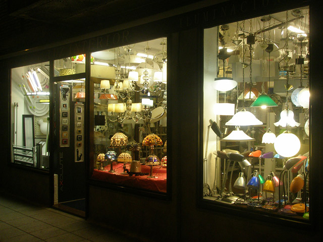 Luz Interior LAMPARAS DECORATIVAS: ESTABLECIMIENTOS