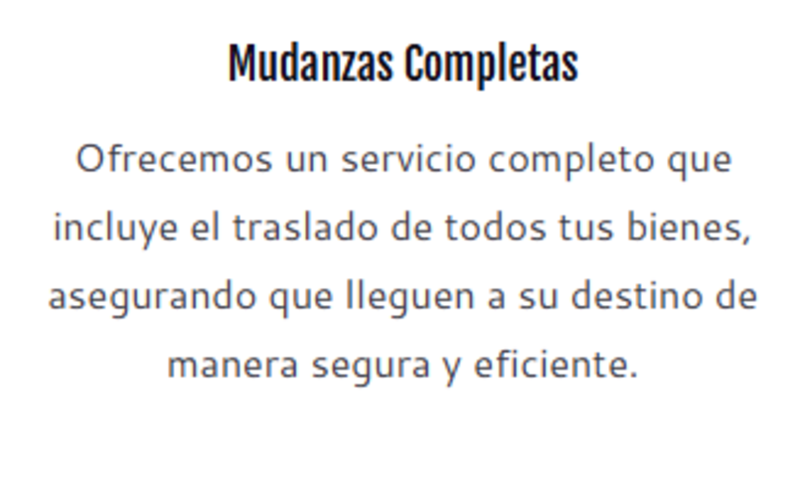 Mudanzas Transporte Express 24/7 4