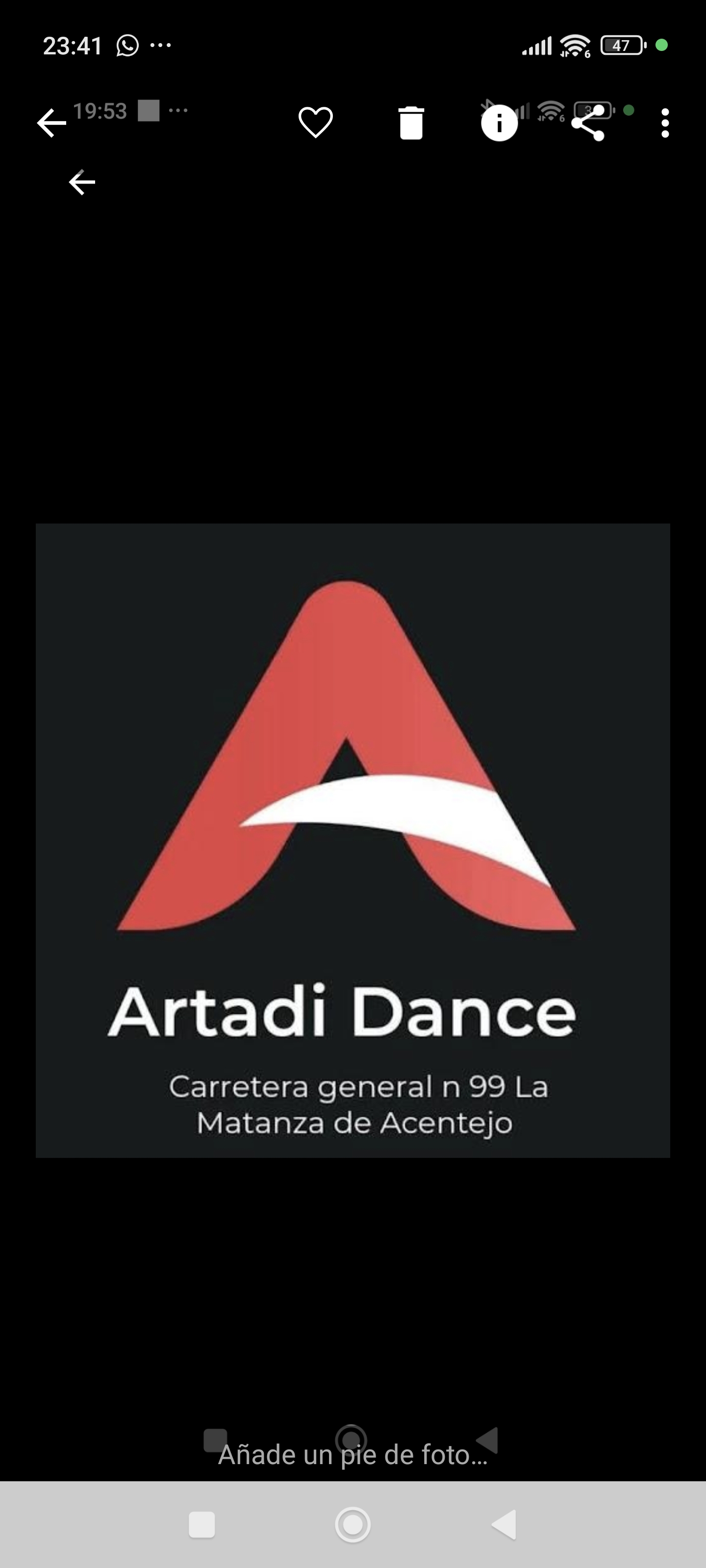 Cafetería Artadi Dance