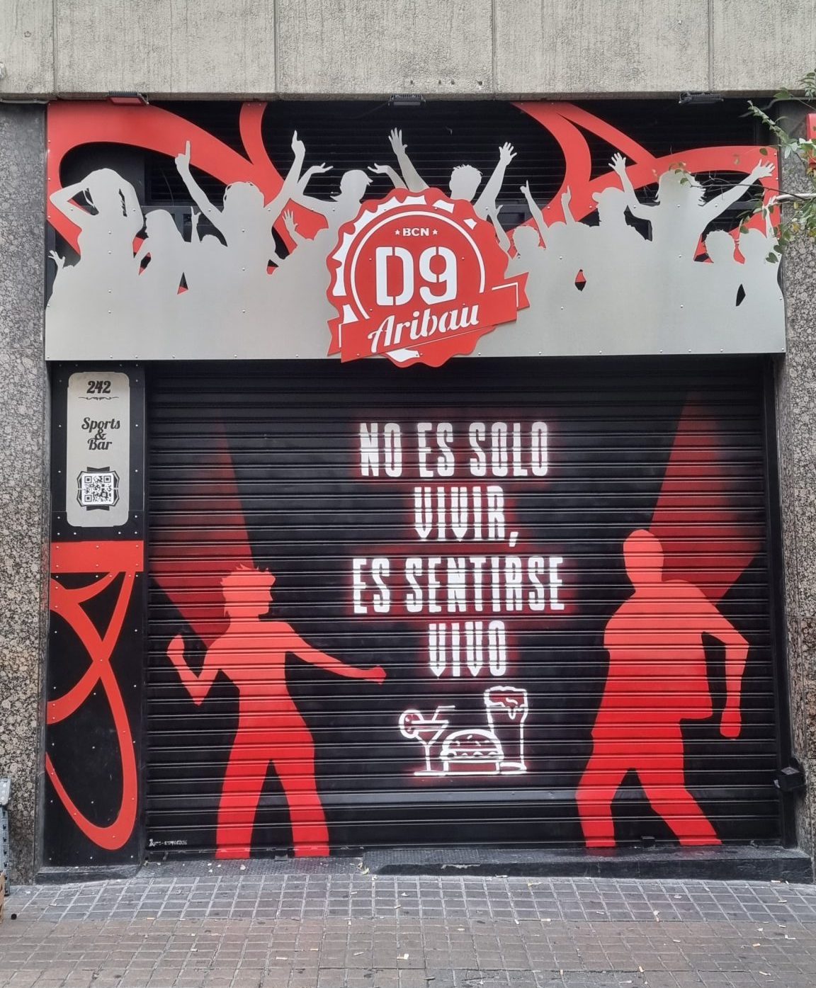 TRAZO URBANO &ndash; Graffiti Persianas - Parkings &ndash; Logos &ndash; Grafiti Profesional &ndash; Murales 14