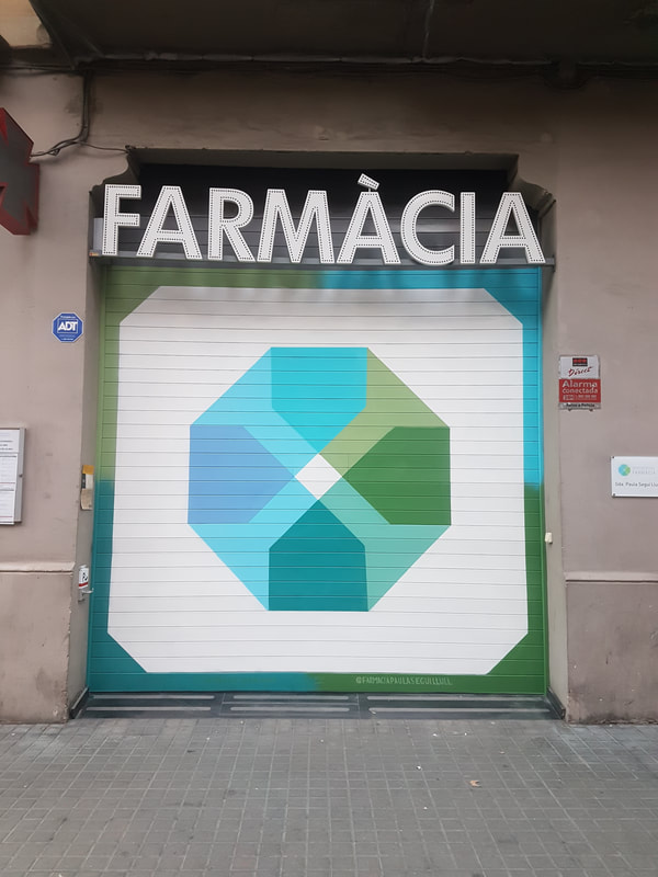 TRAZO URBANO &ndash; Graffiti Persianas - Parkings &ndash; Logos &ndash; Grafiti Profesional &ndash; Murales 24