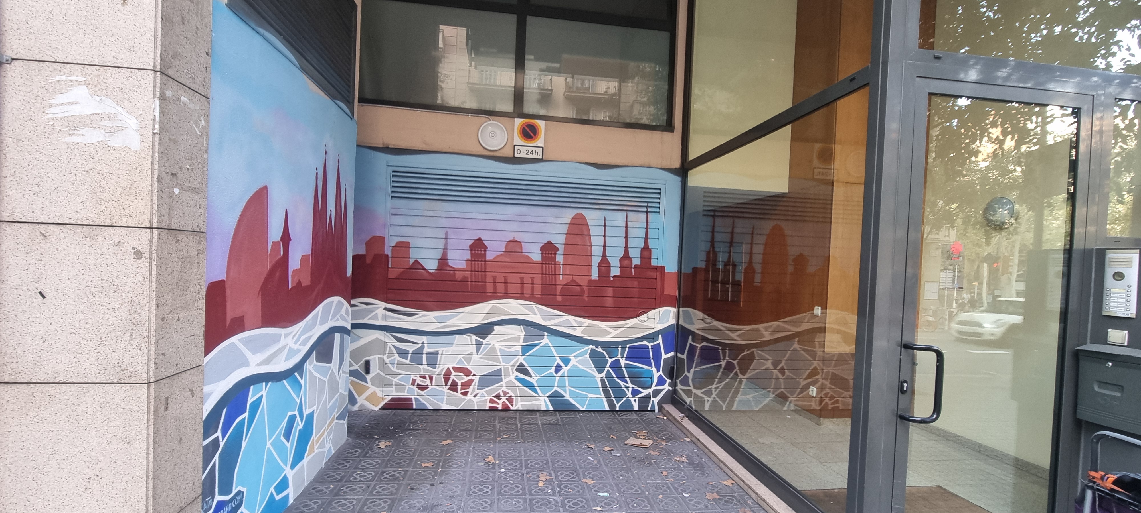 TRAZO URBANO &ndash; Graffiti Persianas - Parkings &ndash; Logos &ndash; Grafiti Profesional &ndash; Murales 23