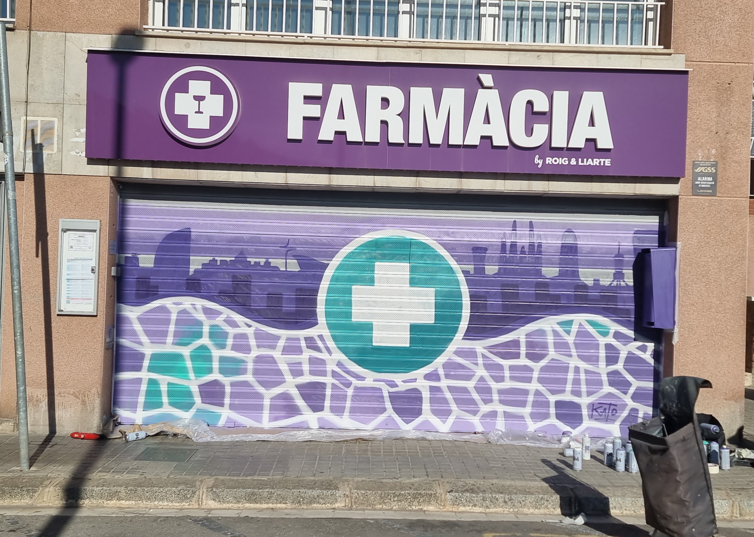 TRAZO URBANO &ndash; Graffiti Persianas - Parkings &ndash; Logos &ndash; Grafiti Profesional &ndash; Murales 5