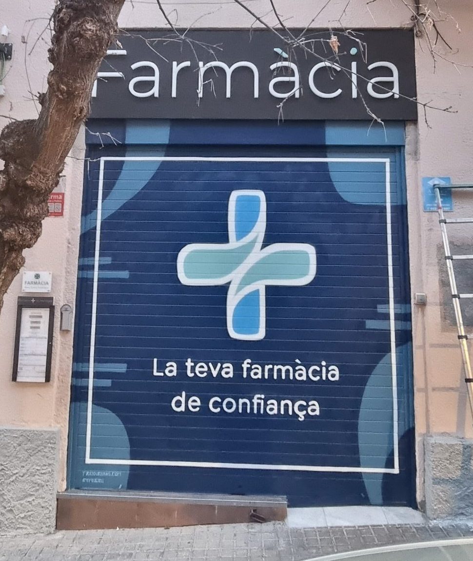 TRAZO URBANO &ndash; Graffiti Persianas - Parkings &ndash; Logos &ndash; Grafiti Profesional &ndash; Murales 9