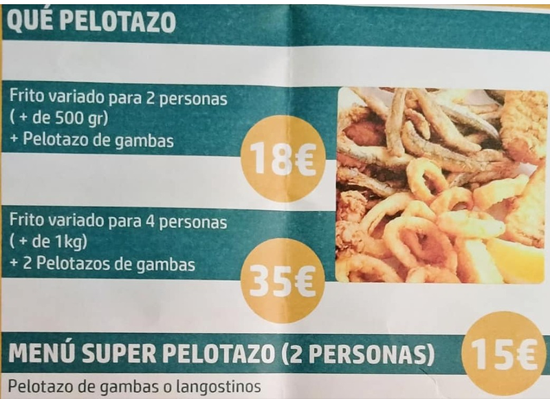 Marisco El Pelotazo Punta Umbría