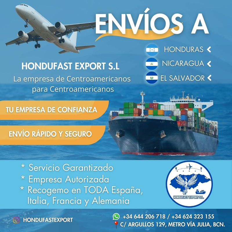 Hondufast Export Sl Barcelona