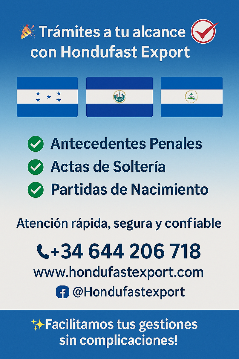 Hondufast Export Sl 8