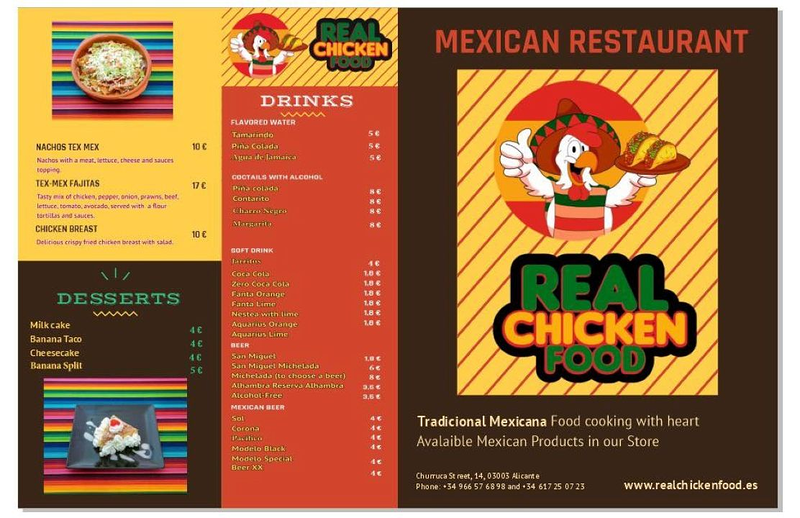 Restaurante Mexicano Real Chicken Food 2