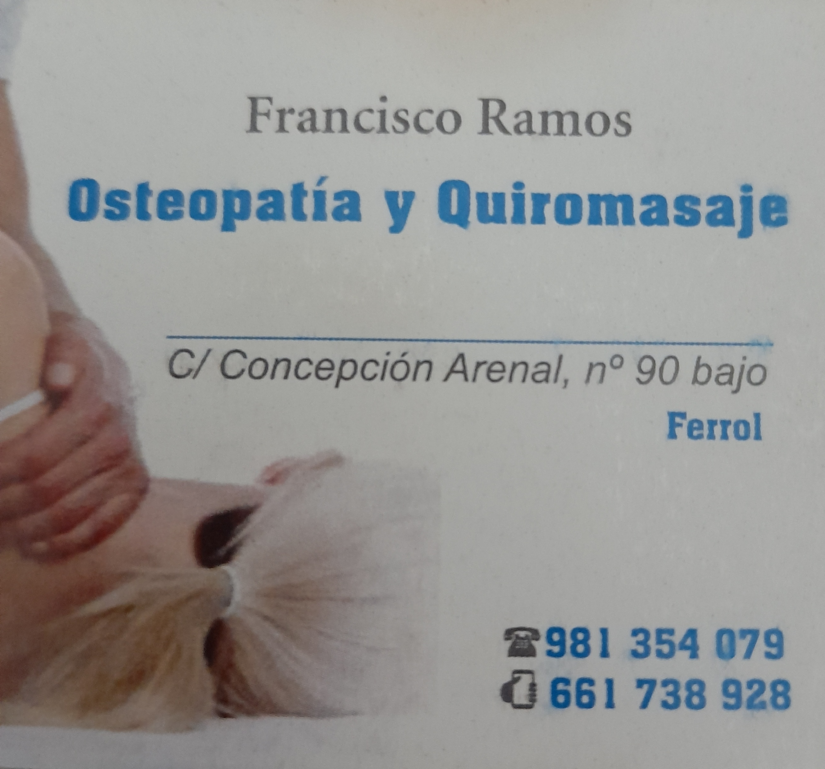 Centro de Osteopatía y Quiromasaje Francisco Ramos