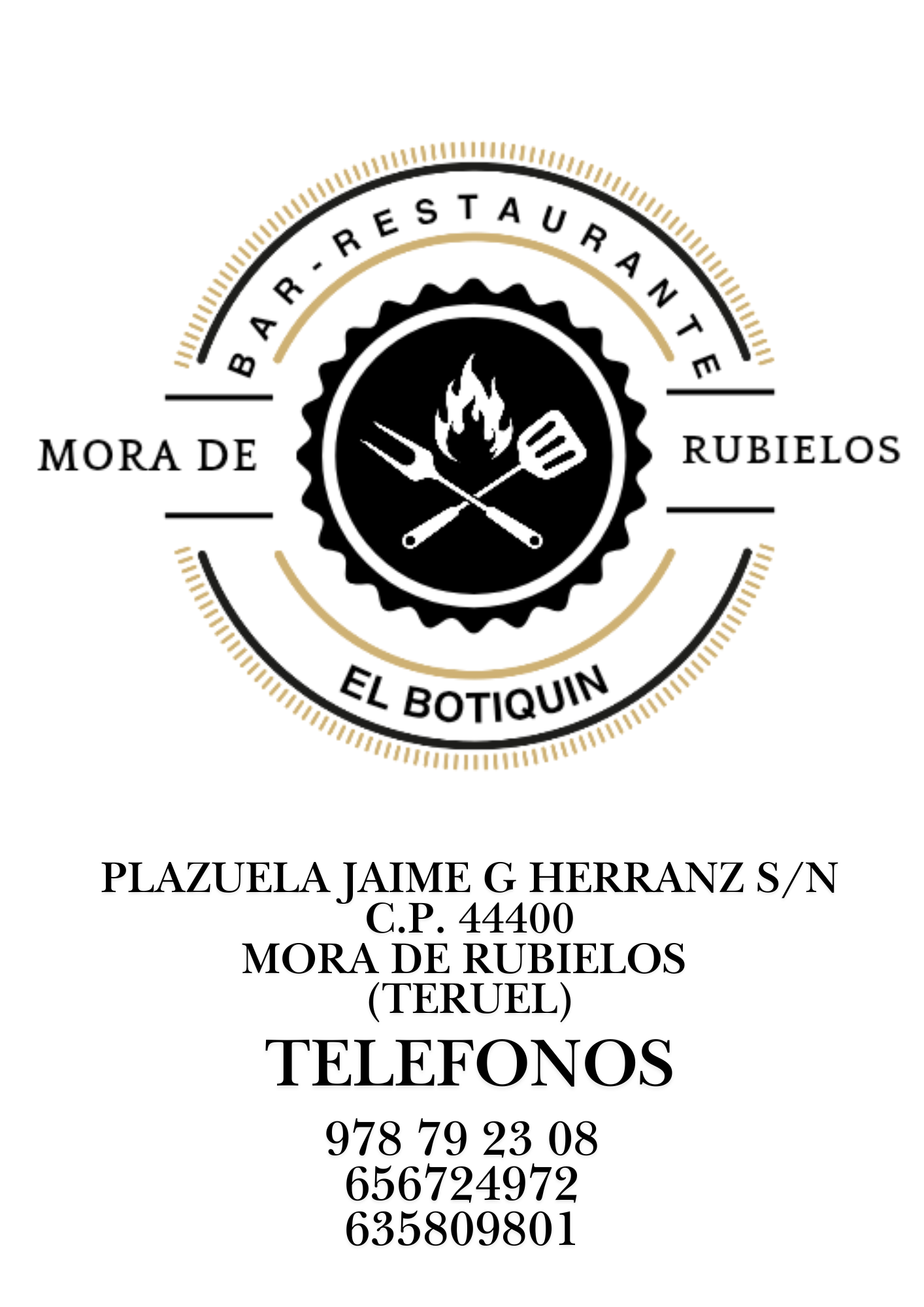 BAR-RESTAURANTE EL BOTIQUÍN Especialistas en carnes a la brasa