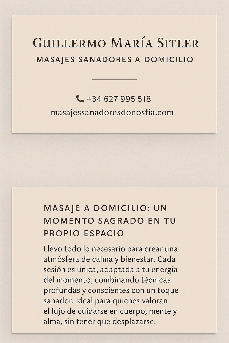 Masajes Sanadores Donostia 4