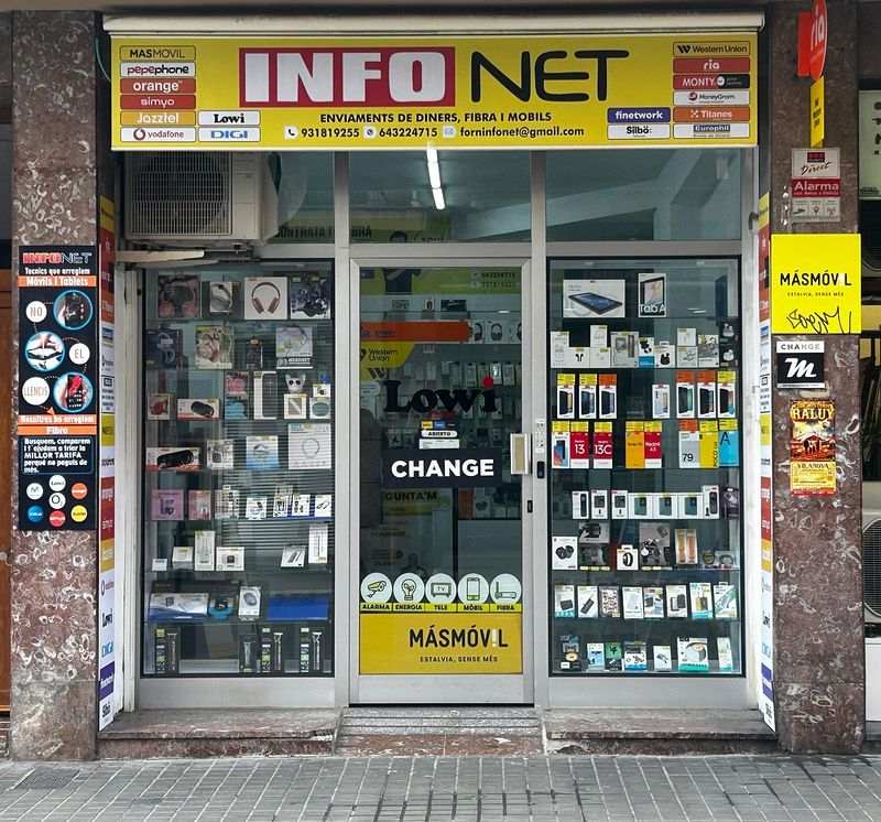 Infonet TELEFONIA Y COMUNICACION, SERVICIOS EQUIPOS Y SISTEMAS: TIENDAS