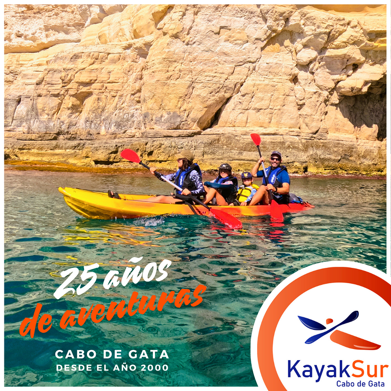 Kayak Cabo de Gata - Rutas y Excursiones - KayakSur 2