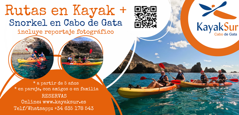 Kayak Cabo de Gata - Rutas y Excursiones - KayakSur 10