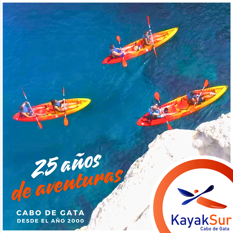 Kayak Cabo de Gata - Rutas y Excursiones - KayakSur Almería
