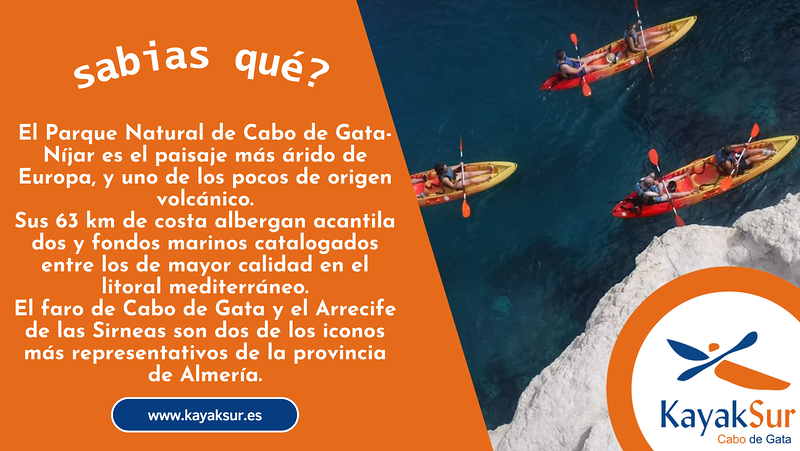 Kayak Cabo de Gata - Rutas y Excursiones - KayakSur 11