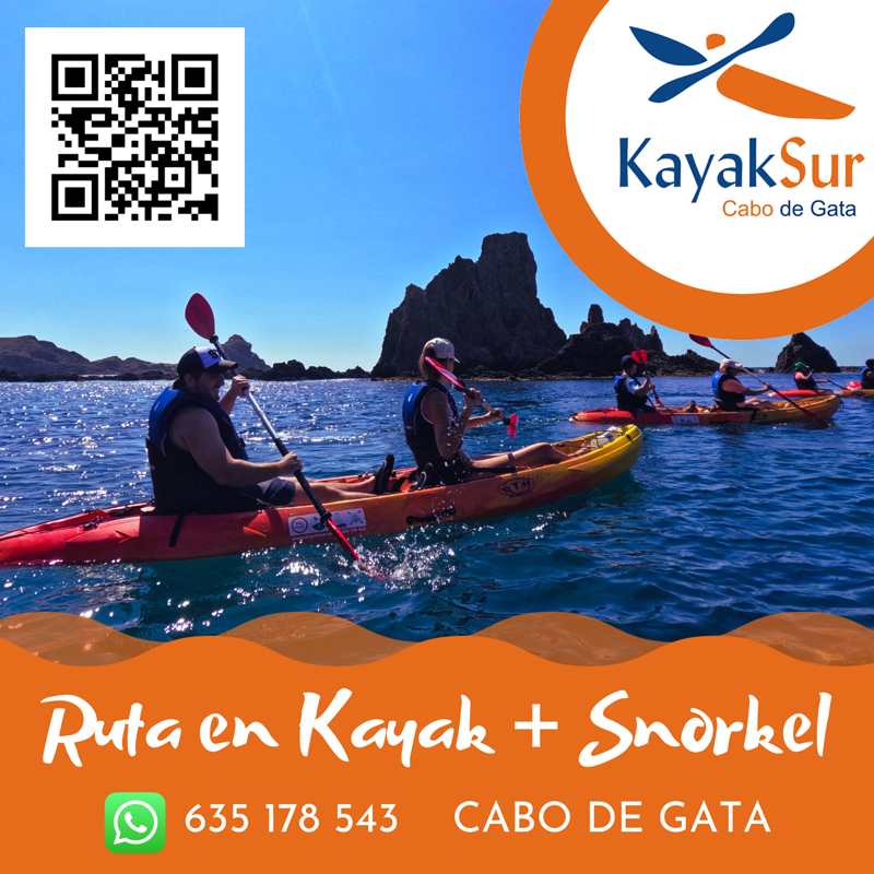 Kayak Cabo de Gata - Rutas y Excursiones - KayakSur 9