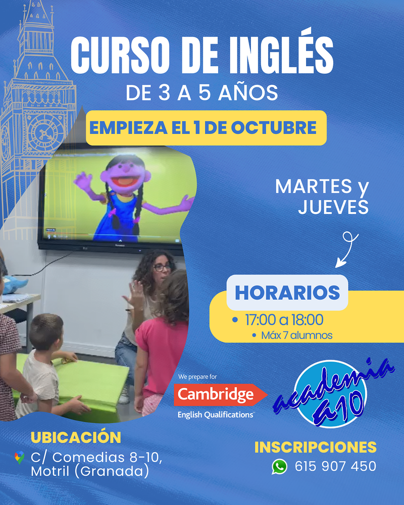 AULA 10 SERVICIOS EDUCATIVOS SL. Academia AULA10 Motril