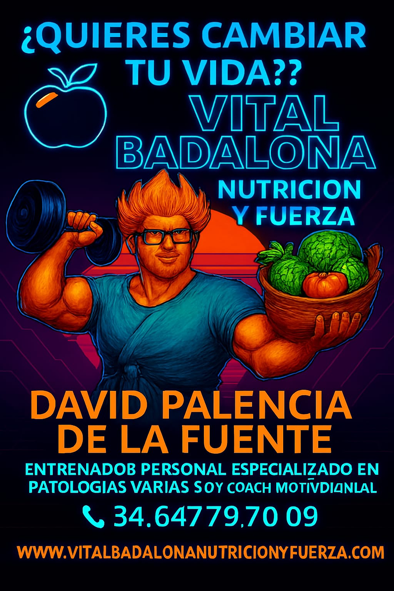 David Palencia de la Fuente, Vital Badalona Nutrición y Fuerza. 20