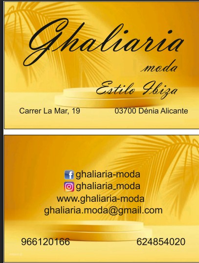 Ghaliaria Moda