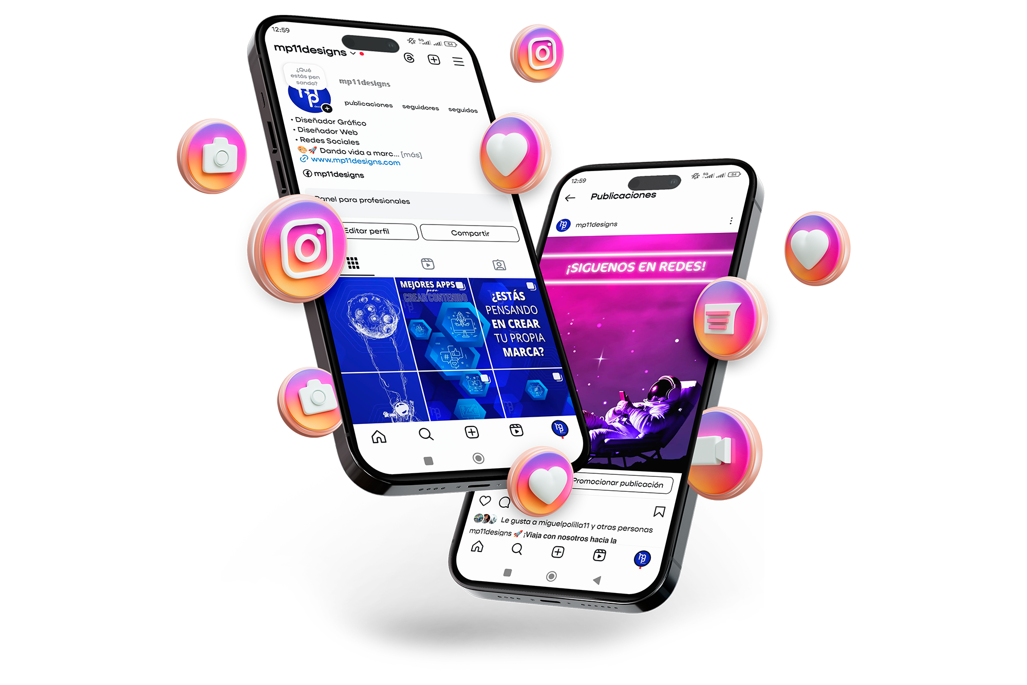 Dise&ntilde;o Gr&aacute;fico Web - MP11Designs 8