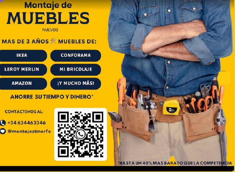 Montajes Tinerfe MUEBLES: MONTAJES