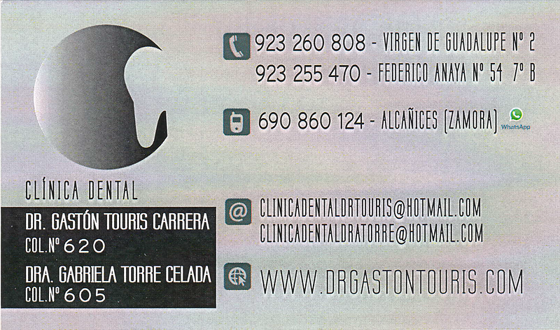 Clínica Dental Dr. Gastón Touris Carrera y Dra. Torre Celada CLINICAS DENTALES