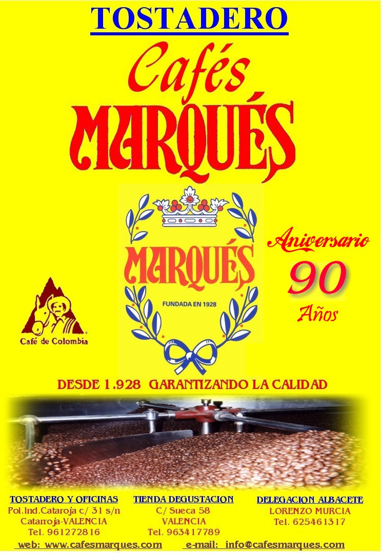 Caf&eacute;s Marqu&eacute;s CAFE: TOSTADEROS