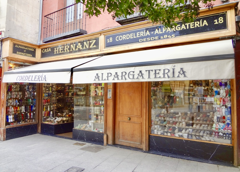 Casa Hernanz ALPARGATAS: ESTABLECIMIENTOS