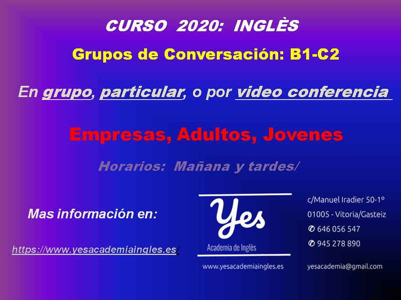 Yes - Academia De Ingl&eacute;s 15