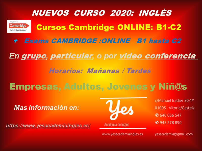 Yes - Academia De Ingl&eacute;s 13