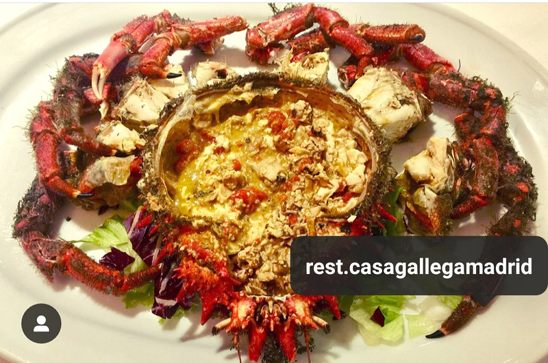 Restaurante Casa Gallega Madrid