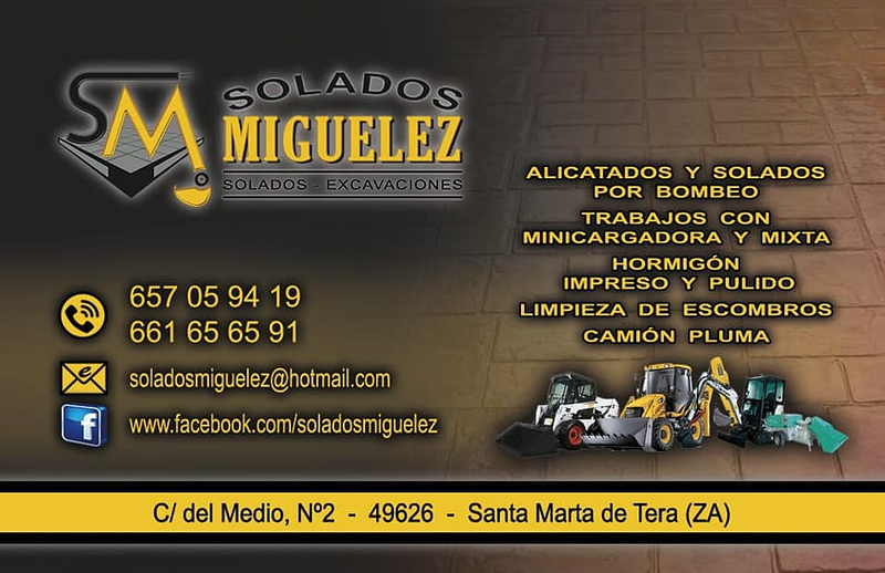 Solados Miguelez SOLADORES Y ALICATADORES