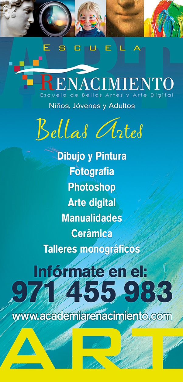 CURSOS DE ARTE PALMA -MATRICULAS ABIERTAS 23-24