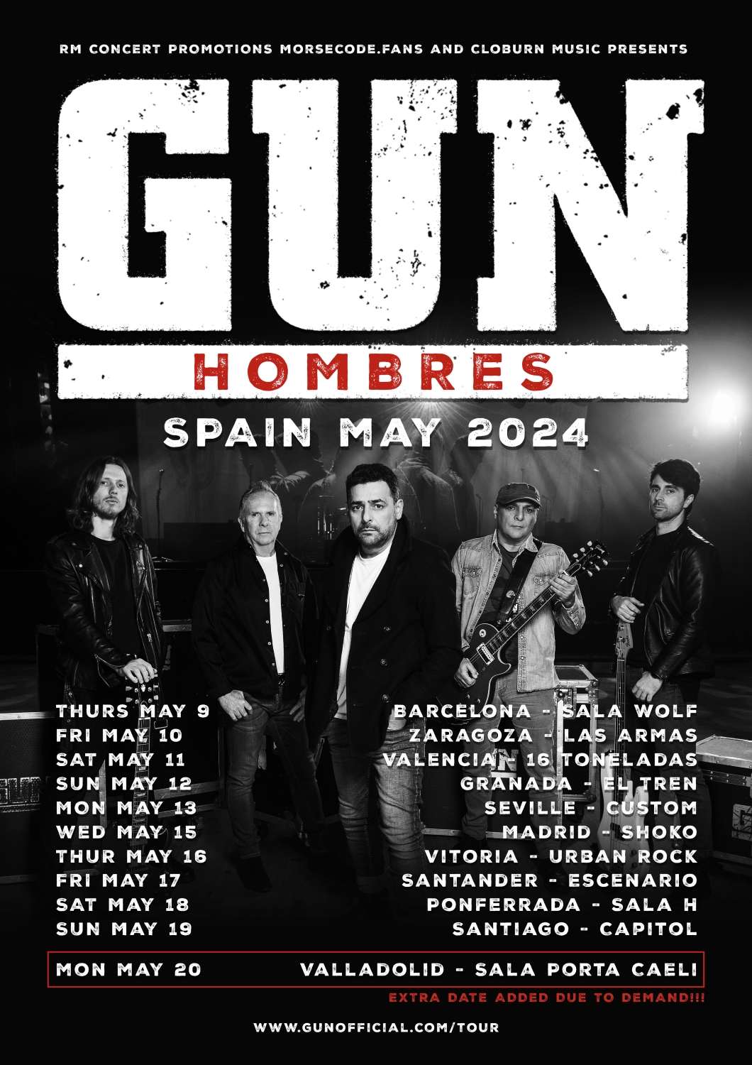 Gira de GUN por España