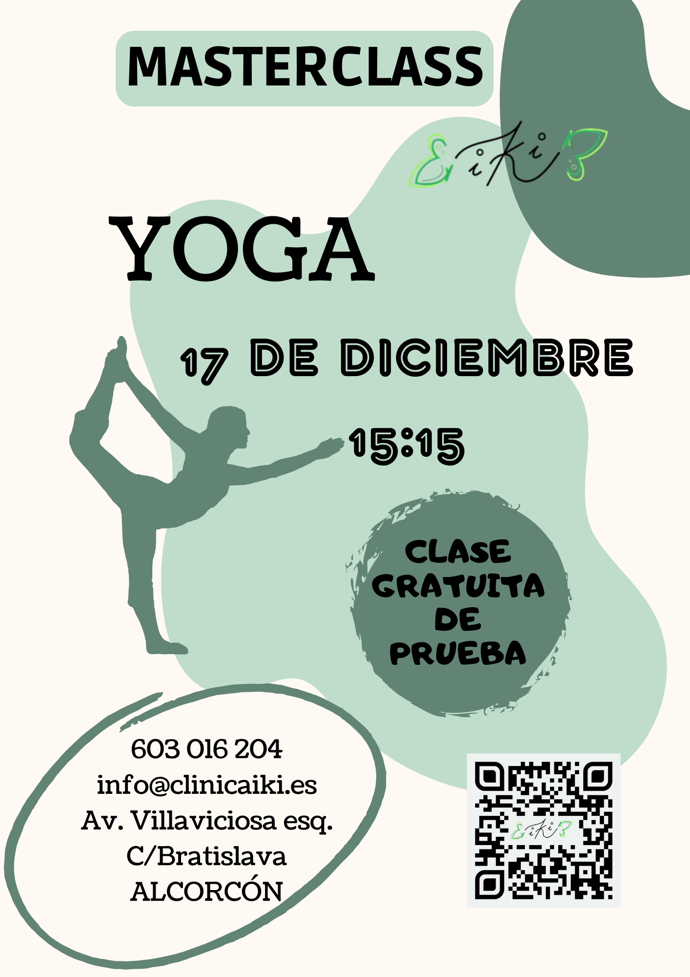 Clase Gratuita de yoga 