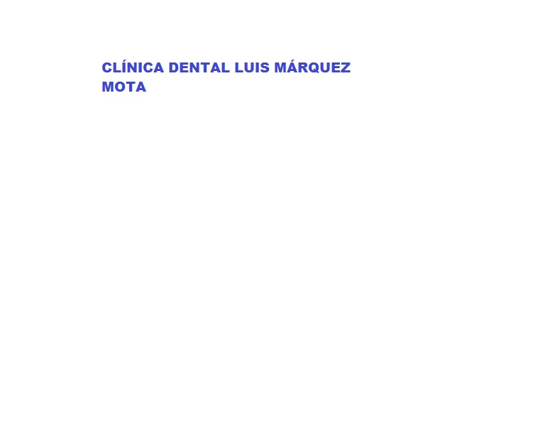 Clínica Dental Luis Márquez Mota