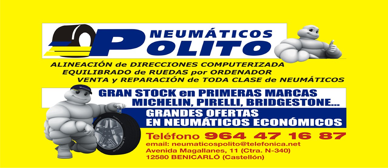 Neum&aacute;ticos Polito Benicarló