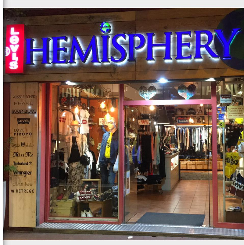 HEMISPHERY (Levi&acute;s) TIENDAS DE ROPA DE SEÑORA Y CABALLERO